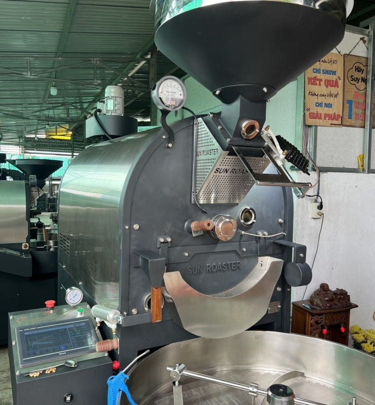 MÁY RANG CÀ PHÊ 30KG/MẺ, BÁN HOTAIR, TỰ ĐỘNG (S30AUTO)